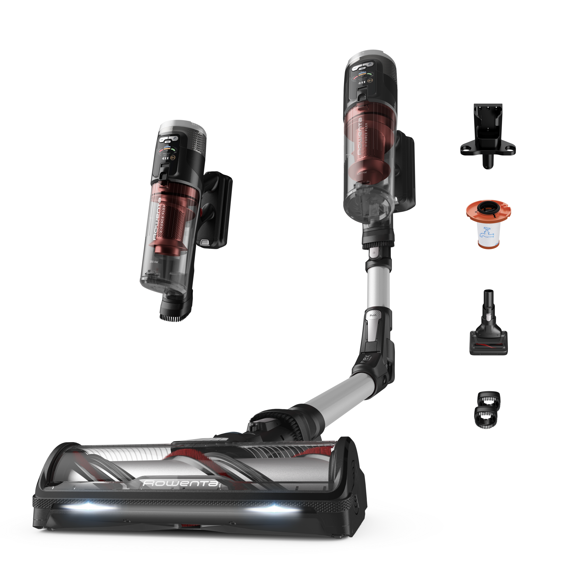 X-Force Flex 13.60, Aspirateur balai sans fil, 150 AW, 60 min, Animaux