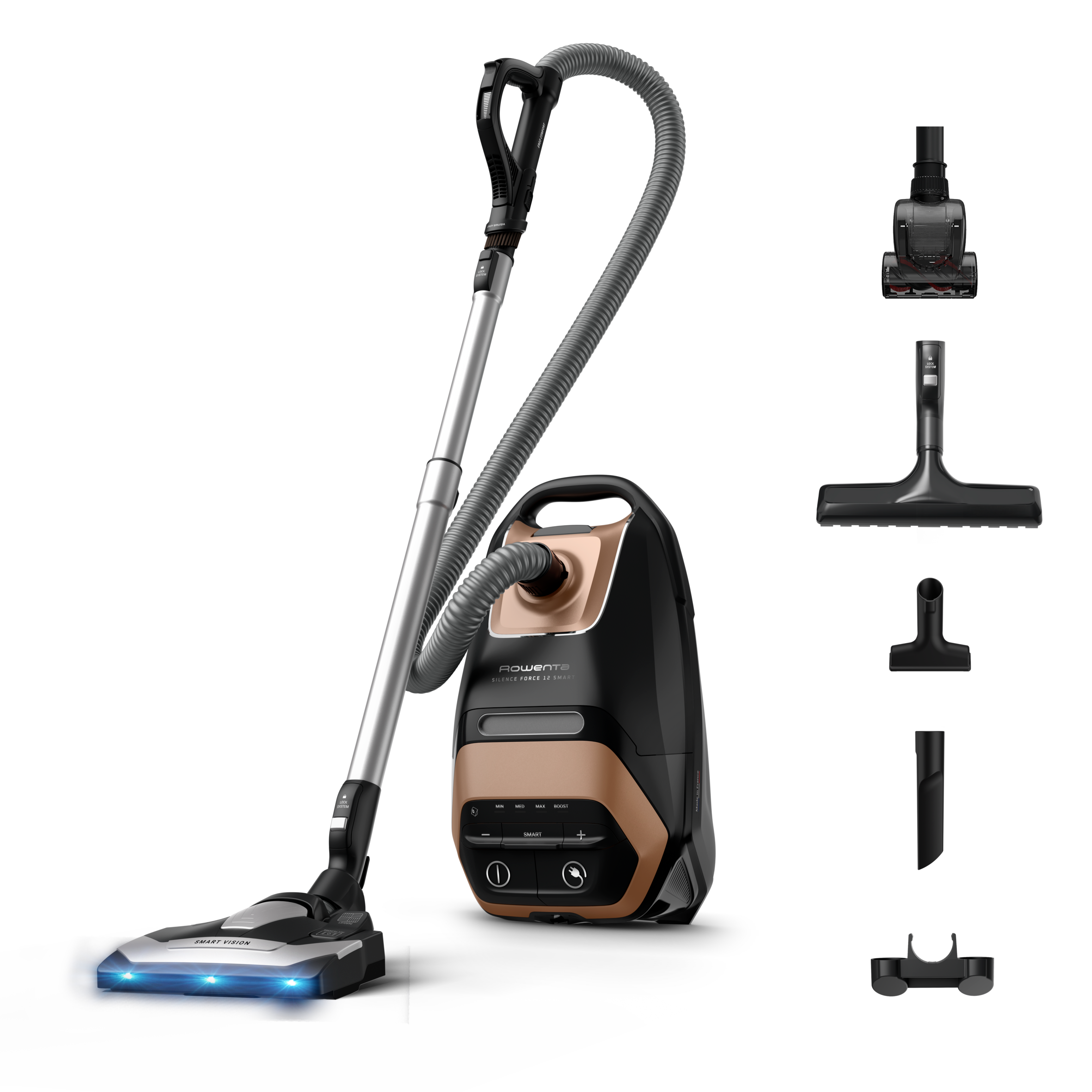 Silence Force 12 Smart, Aspirateur aves sac, Puissant, Ultra silencieux, Modèle animal
