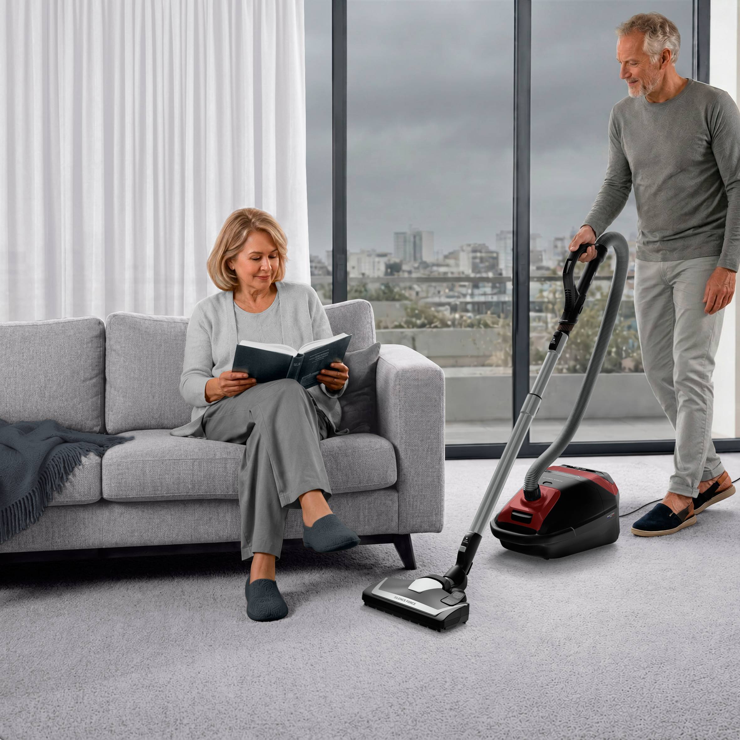 TÊTE D’ASPIRATEUR POWERGLIDE SILENT POUR SILENCE FORCE ET SILENCE FORCE CYCLONIC