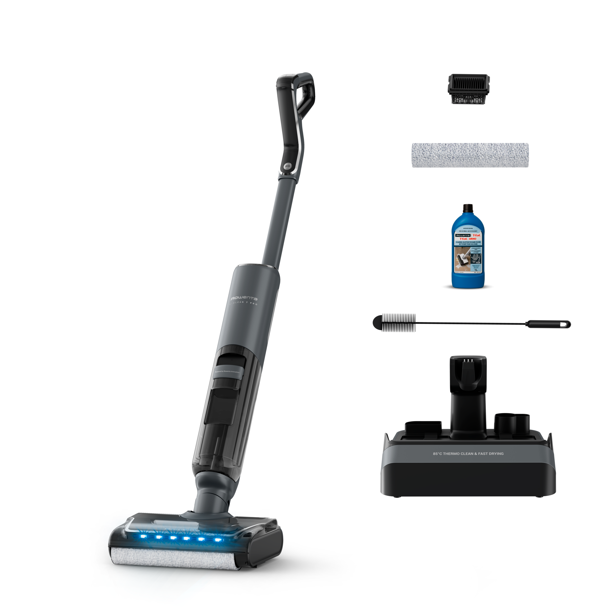 X-Clean 7 Pro, Aspirateur laveur sans fil, Nettoyage 2-en-1 puissant