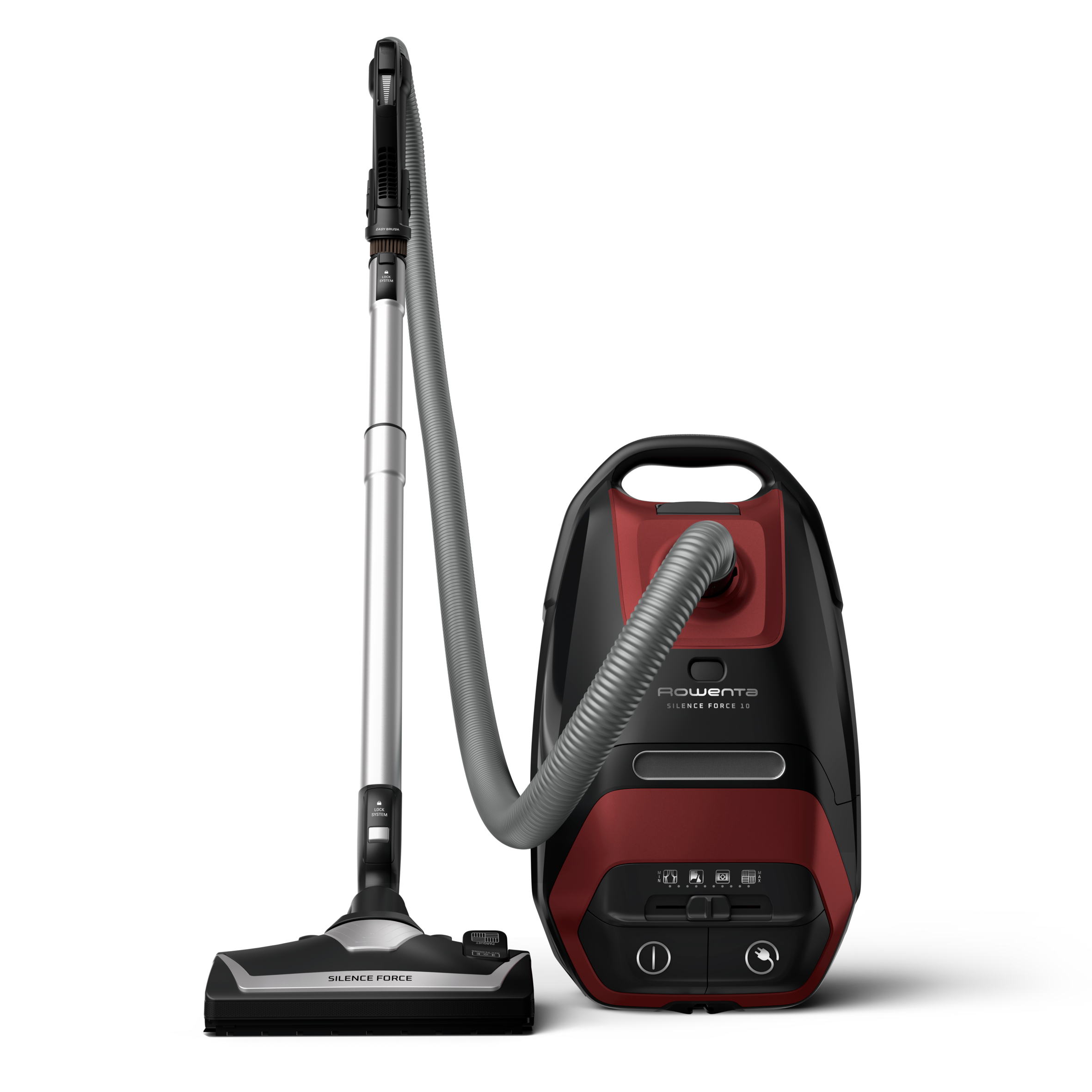 Silence Force 10, Aspirateur avec sac, Puissant, Ultra silencieux