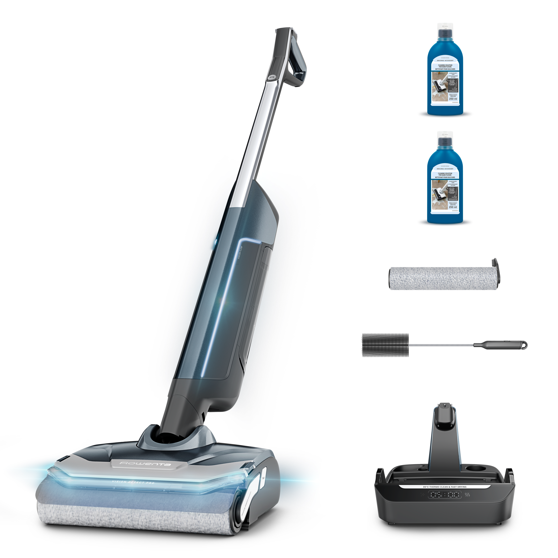 Vision Pro Clean X-Clean Vision Pro, Aspirateur laveur sans fil, 2 en 1, Nettoyage ...