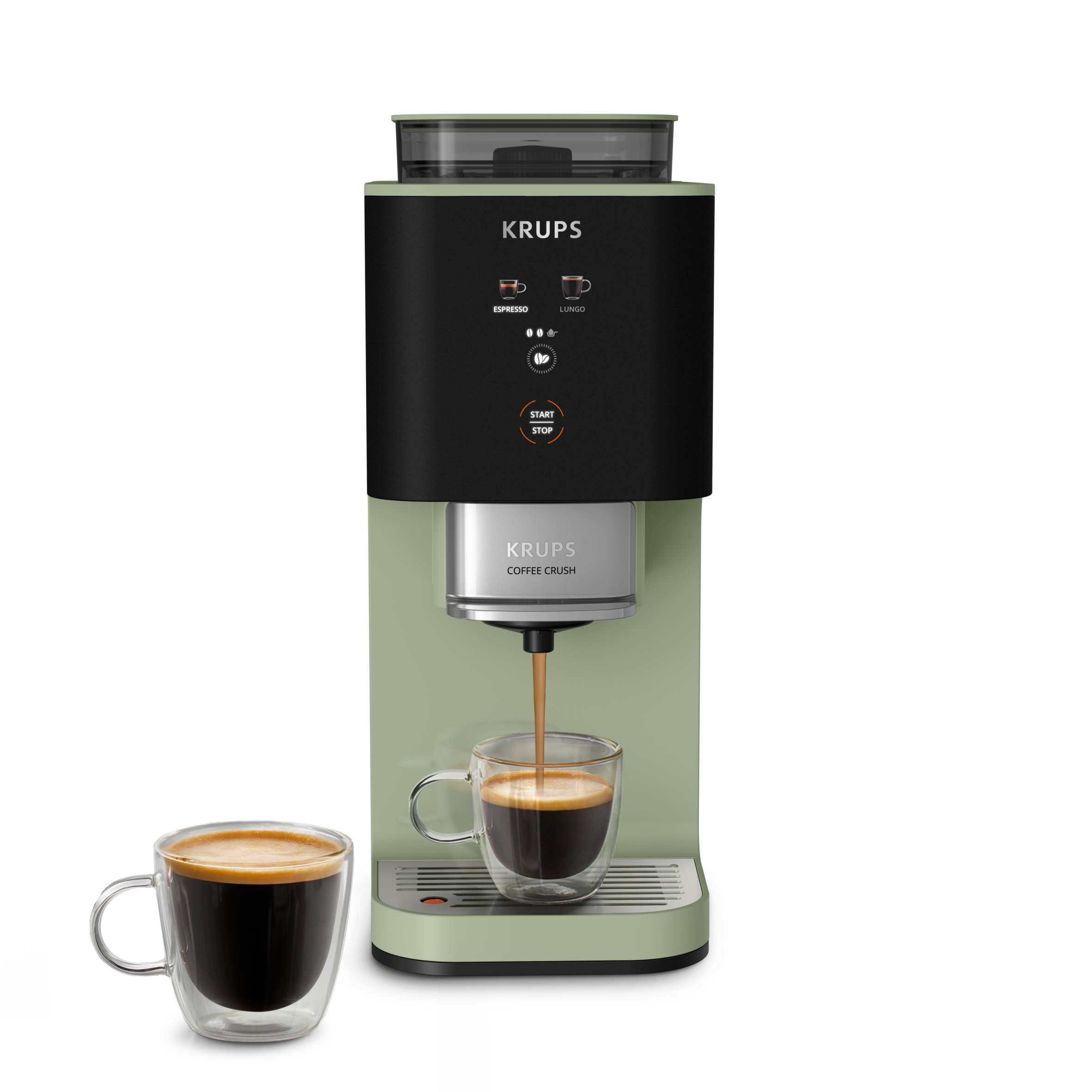 Coffee Crush, Machine à café à grains, ultra compacte