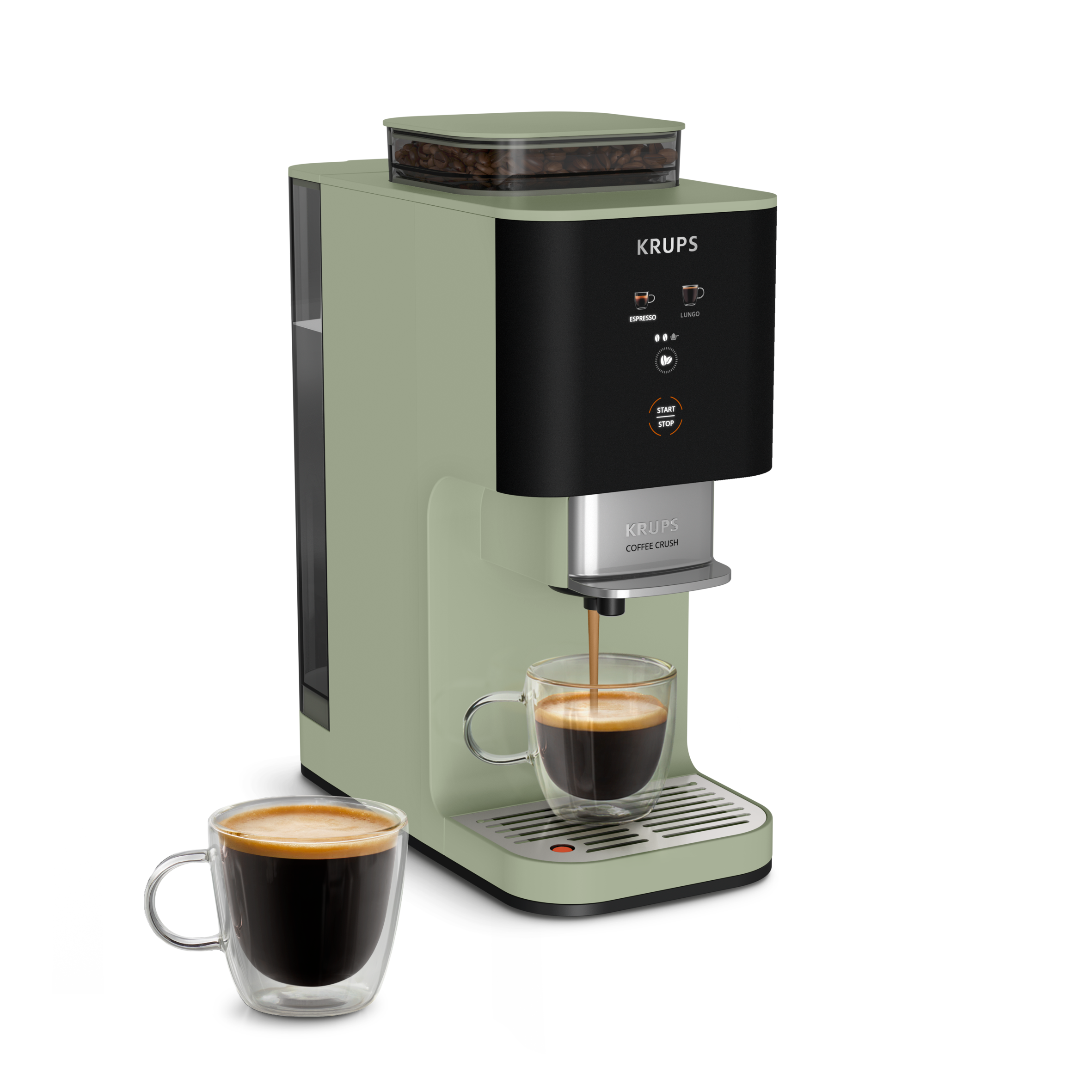 Coffee Crush, Machine à café à grains, ultra compacte