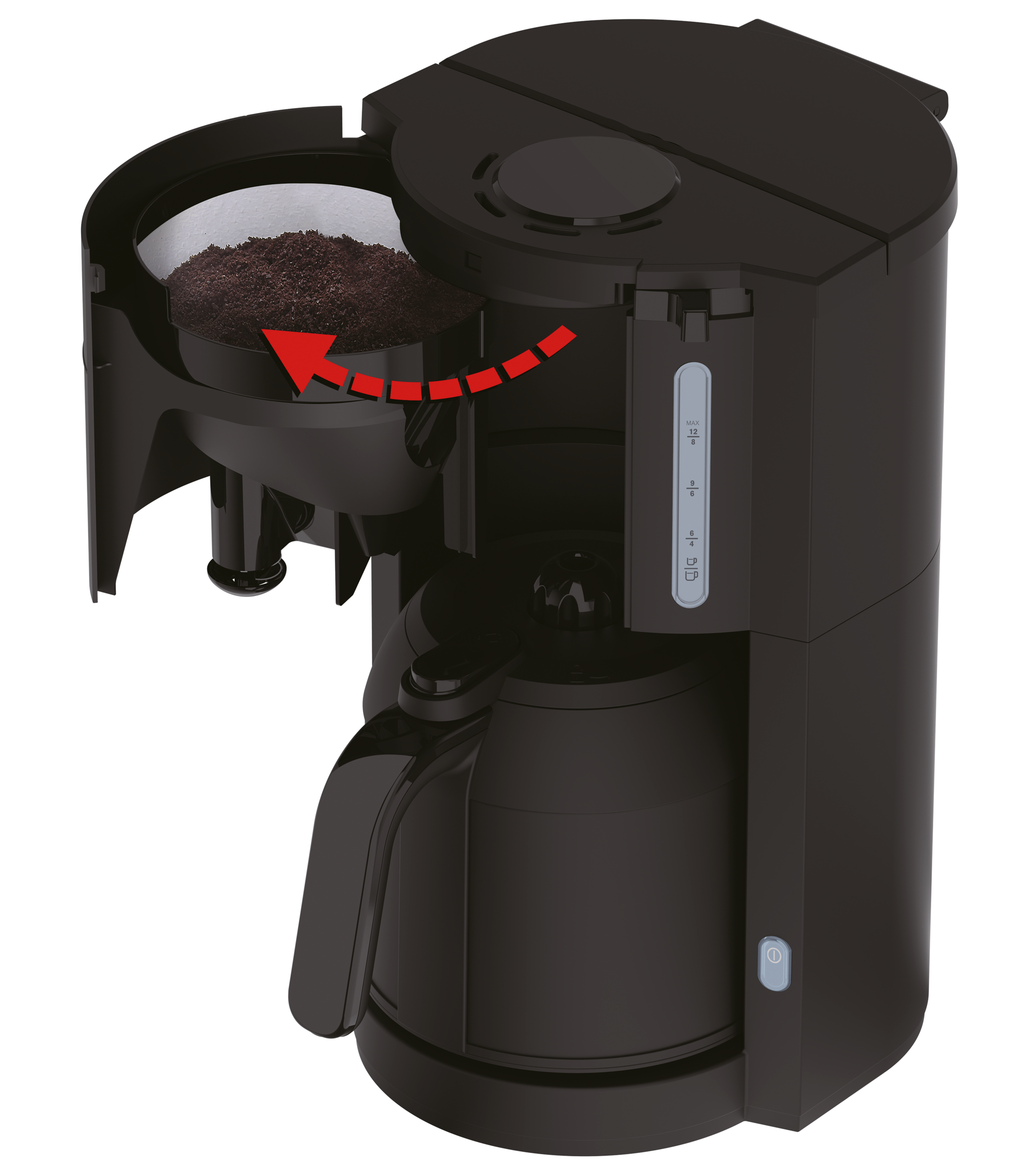 PRO AROMA isotherme noir 8/12 tasses