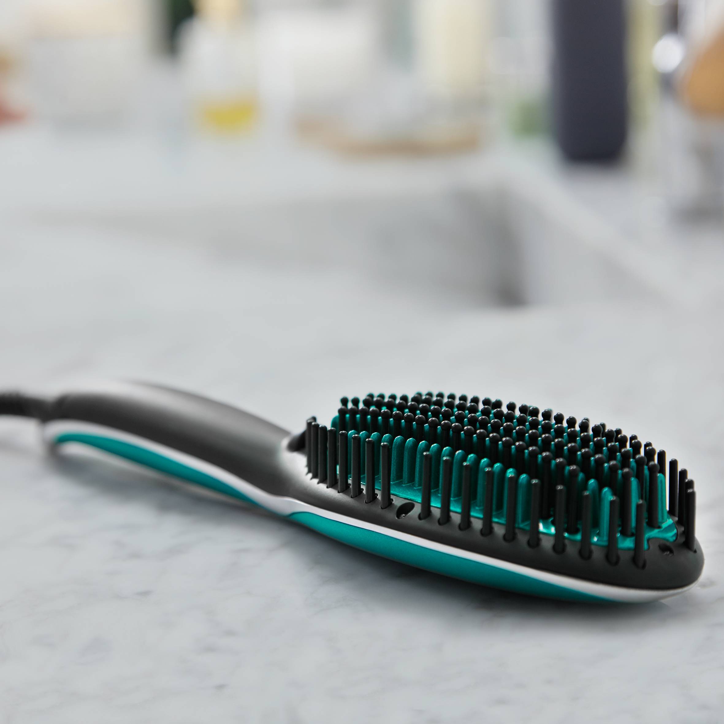 Power Straight, Brosse lissante, Lissage facile cheveux frisés et crépus
