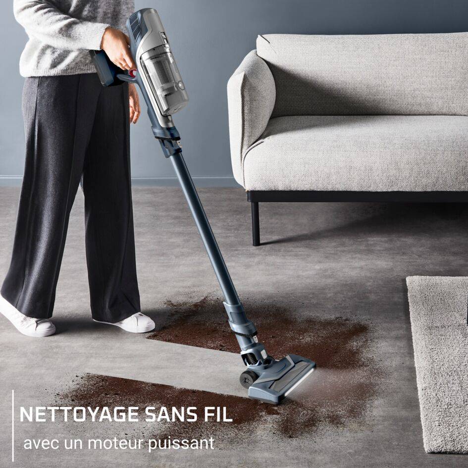 X-PERT 6.60, Aspirateur balai sans fil, 100 W, 45 min, Modèle allergie