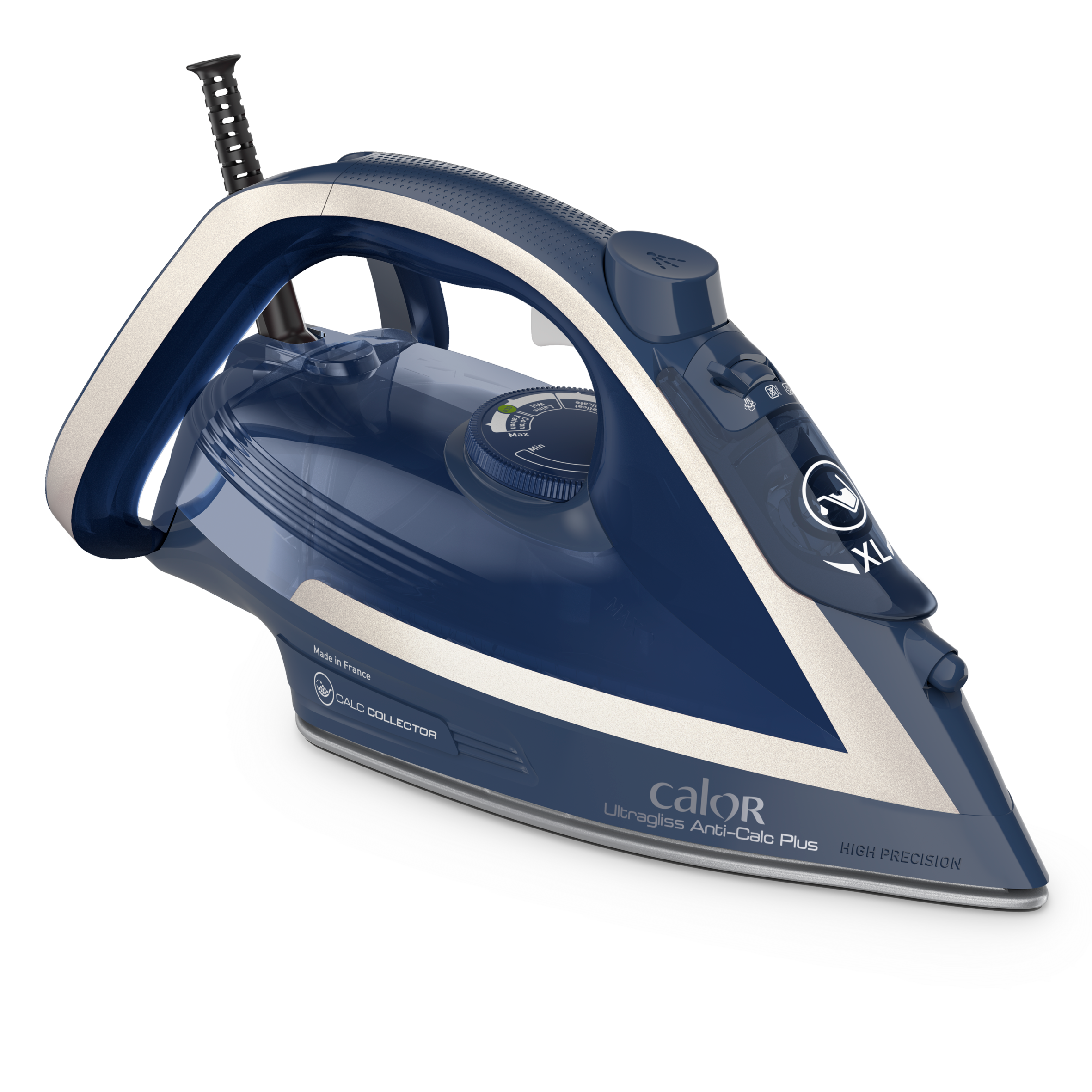 Ultragliss Anti-Calc Plus, Fer à Repasser Vapeur, 50&nbsp;g/min, Pressing 250&nbsp;g/min , Calor