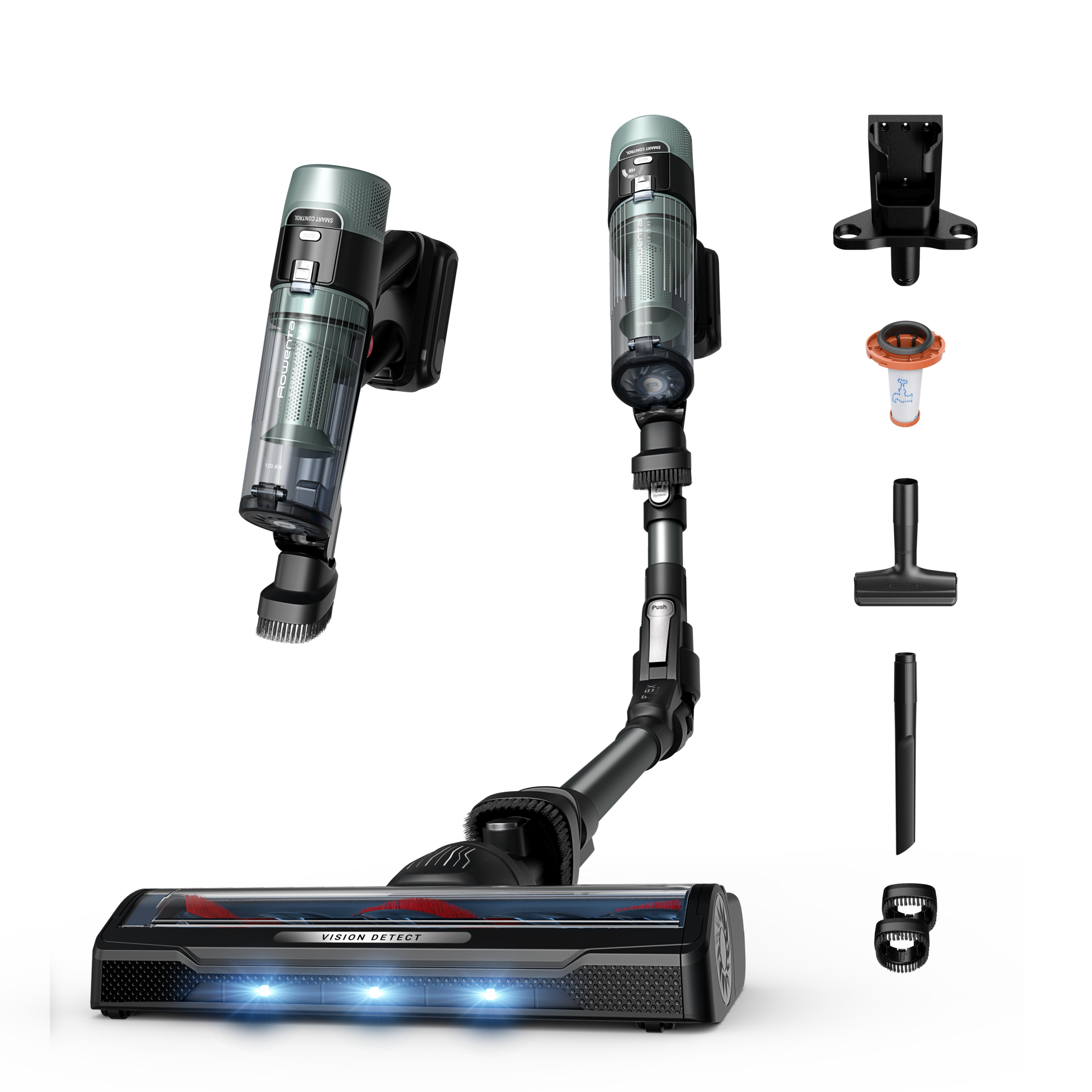 X-Force Flex 10.80, Aspirateur balai sans fil, Nettoyage puissant, 120 AW, 60 min