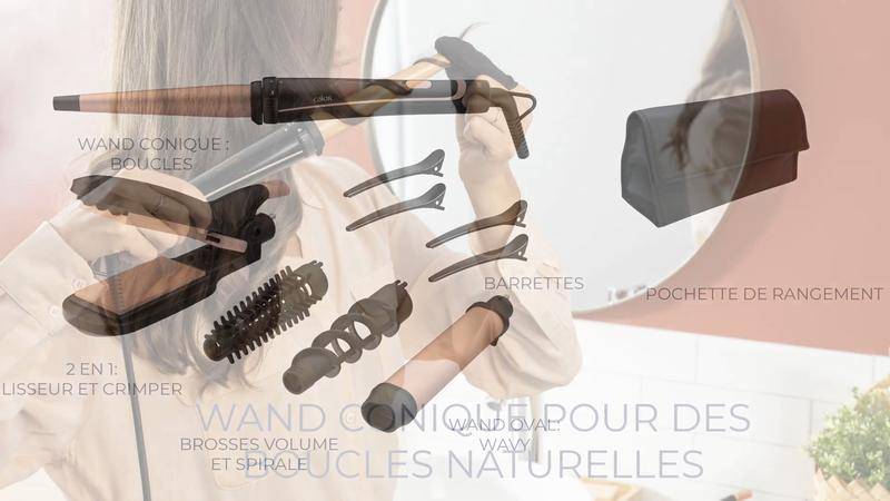 Infinite Looks, Multistyler, 14-en-1, Performant, Revêtement Céramique,  Calor