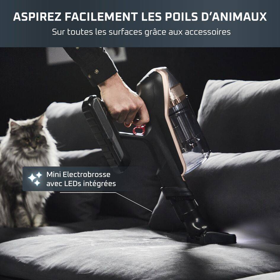 X-Force Flex 15.60, Aspirateur balai sans fil, 230AW, 80min, Animal
