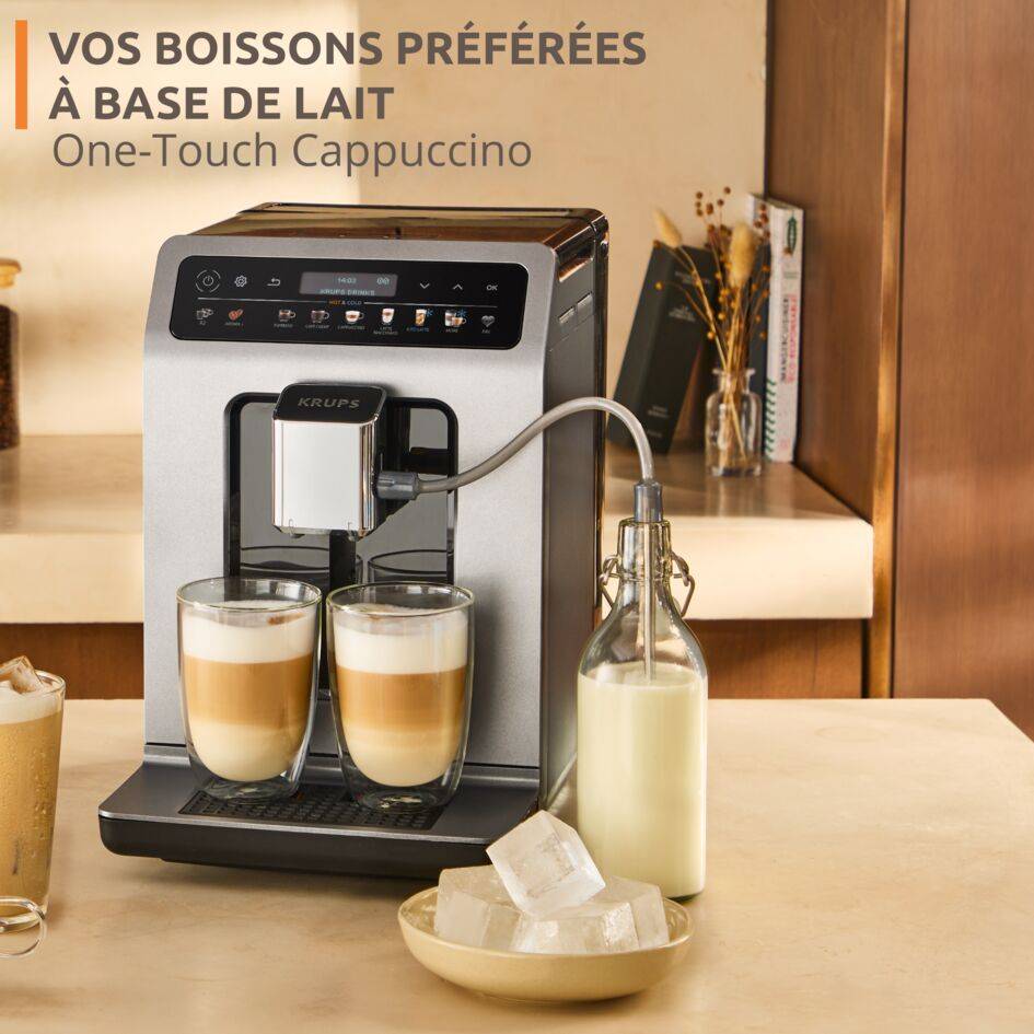 Evidence Hot & Cold, Machine expresso automatique, 18 recettes chaudes et froides