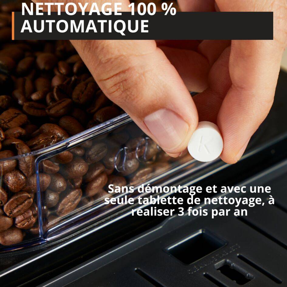 Intensity Lait, Machine espresso entièrement automatique, 5&nbsp;boissons