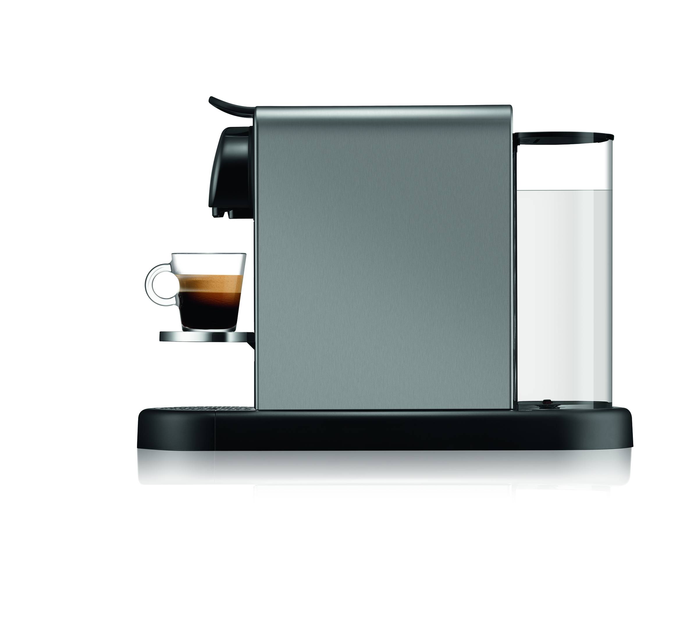Nespresso CitiZ Platinum de Krups, titane