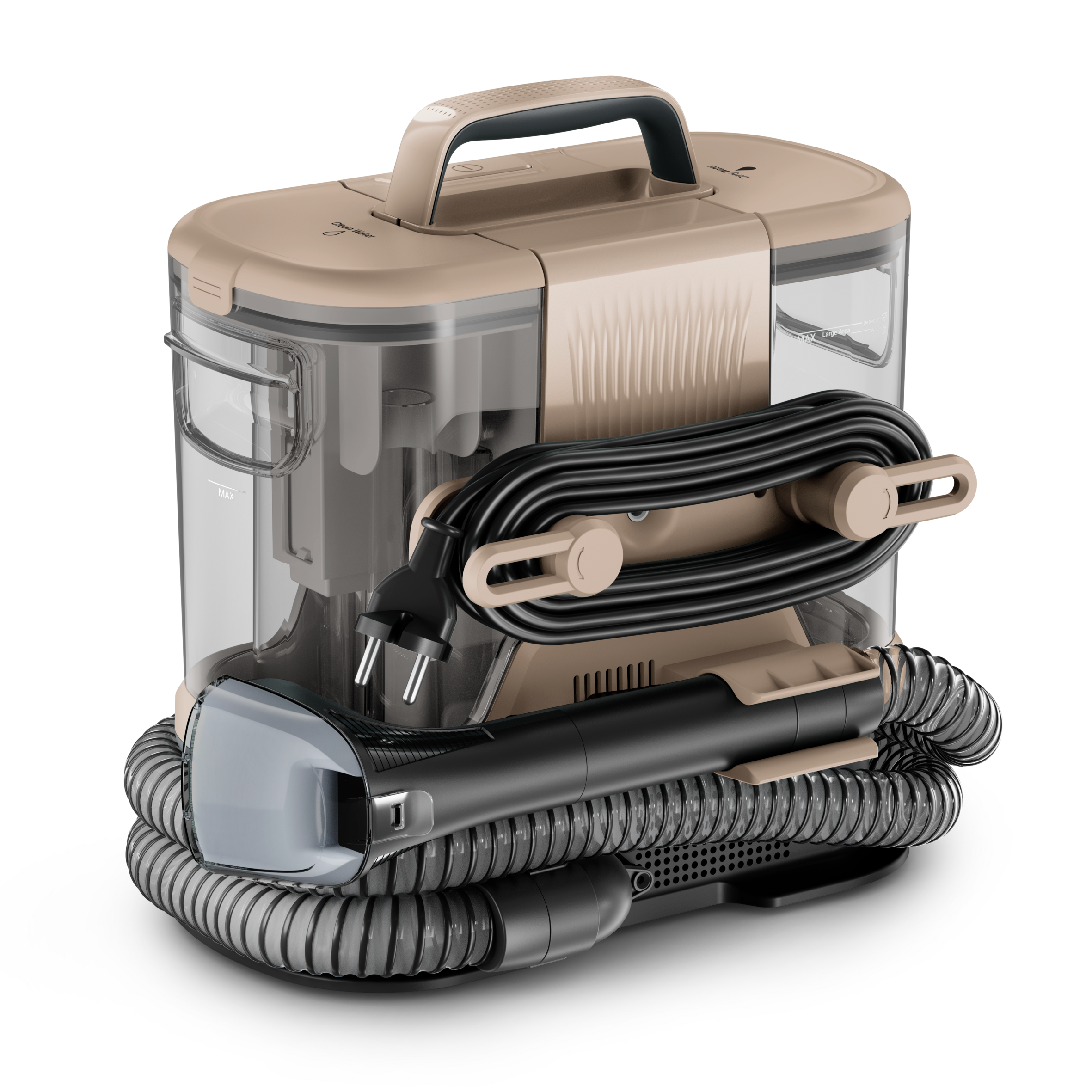 Clean It Compact, Détacheur, Nettoyeur de tapis, Résultats rapides, Design compact