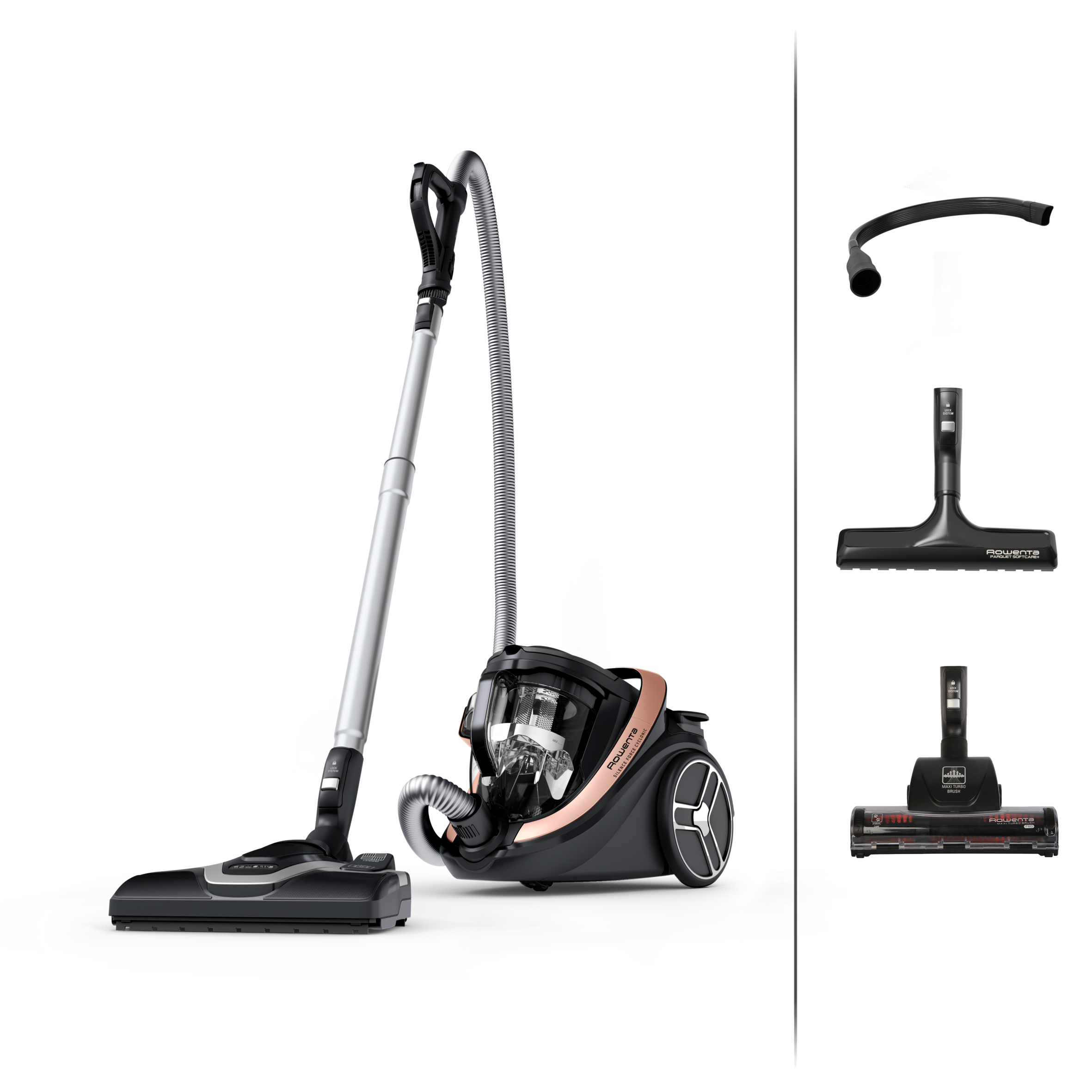 Silence Force Cyclonic Effitech, Aspirateur sans sac, Modèle Home & Car