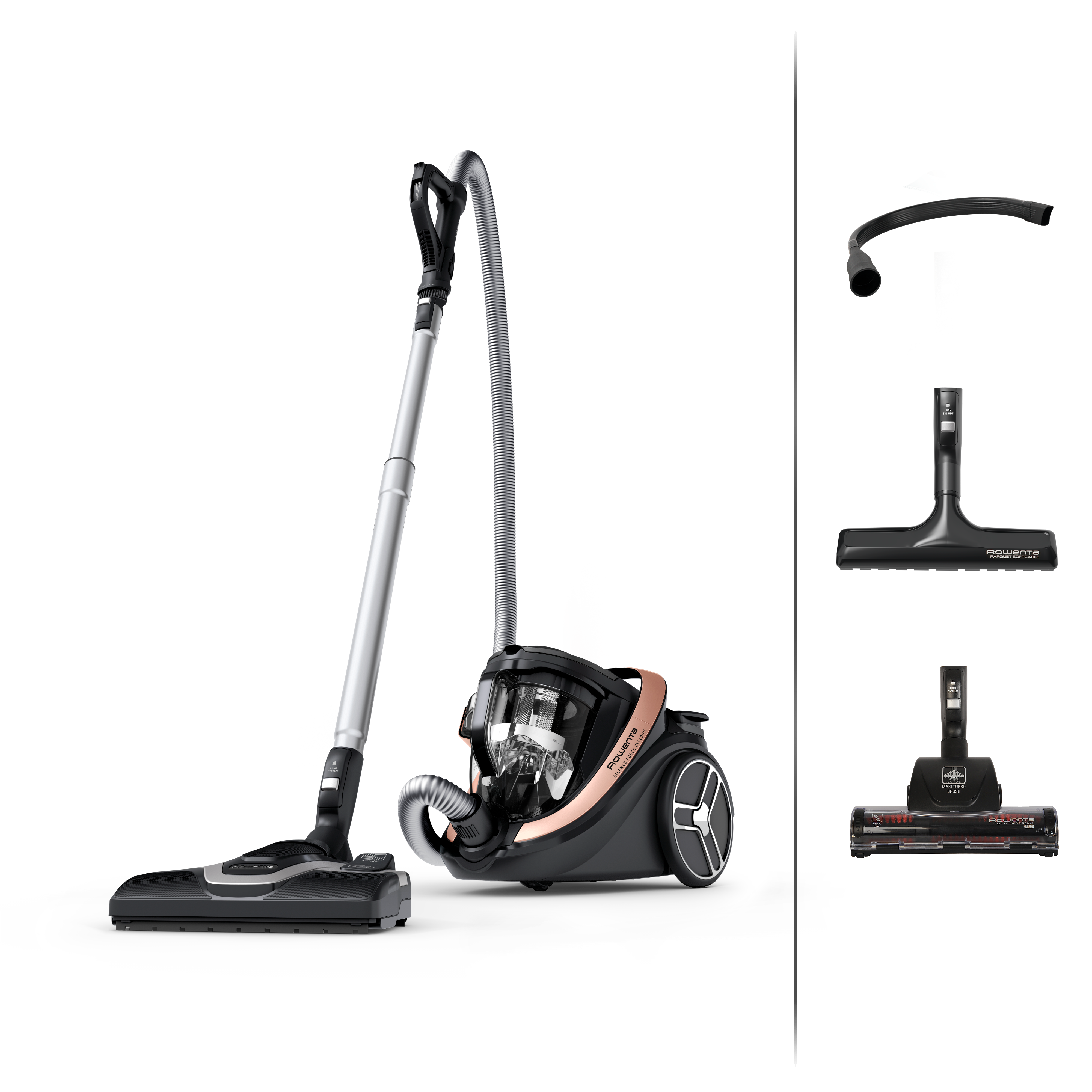 Silence Force Cyclonic Effitech, Aspirateur sans sac, Modèle Home & Car