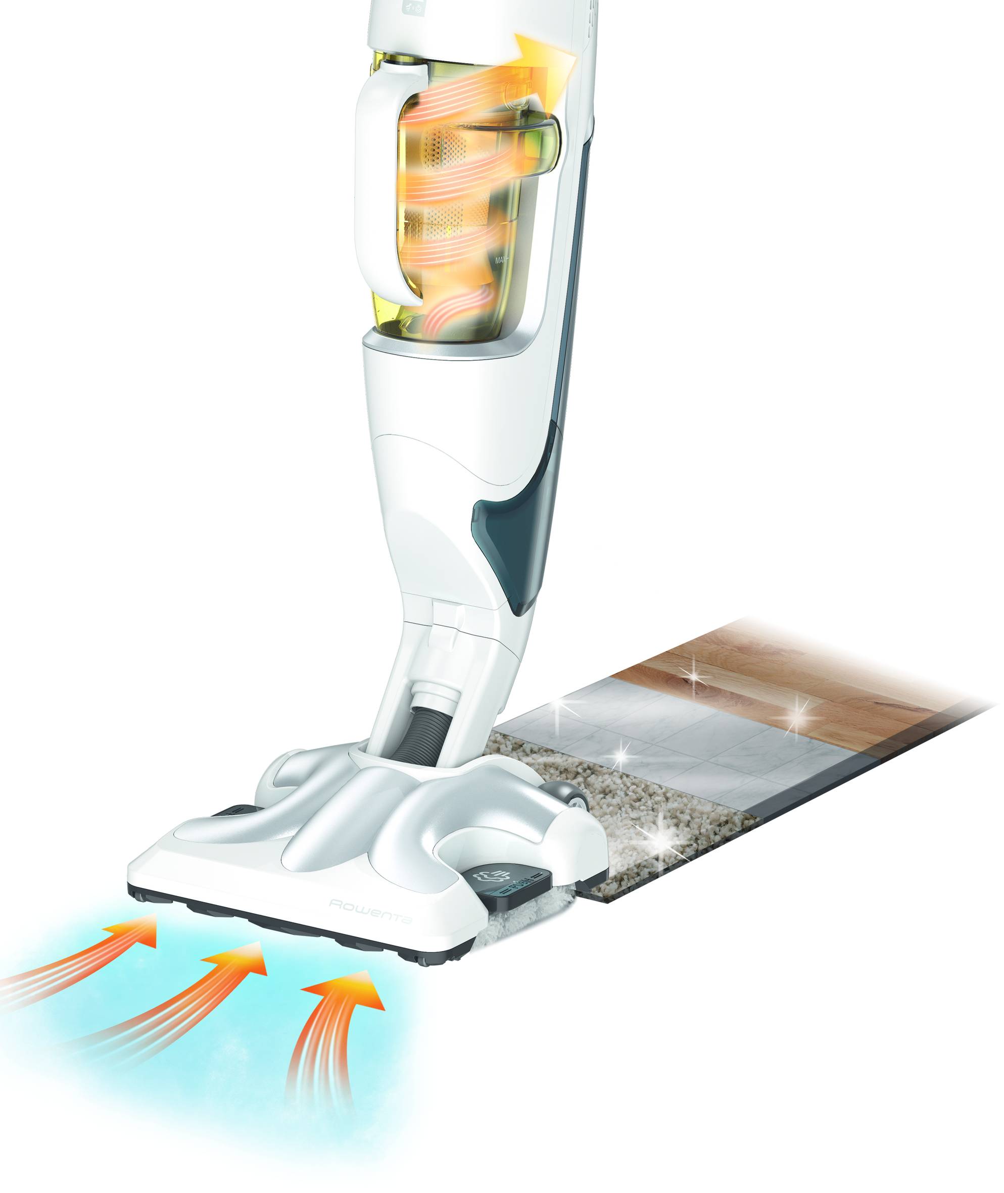 CLEAN & STEAM ALL FLOORS