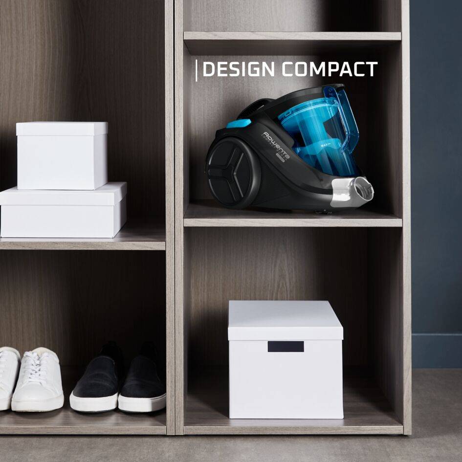 Compact Power Cyclonic, Aspirateur sans sac, 750W, Compact, Haute filtration