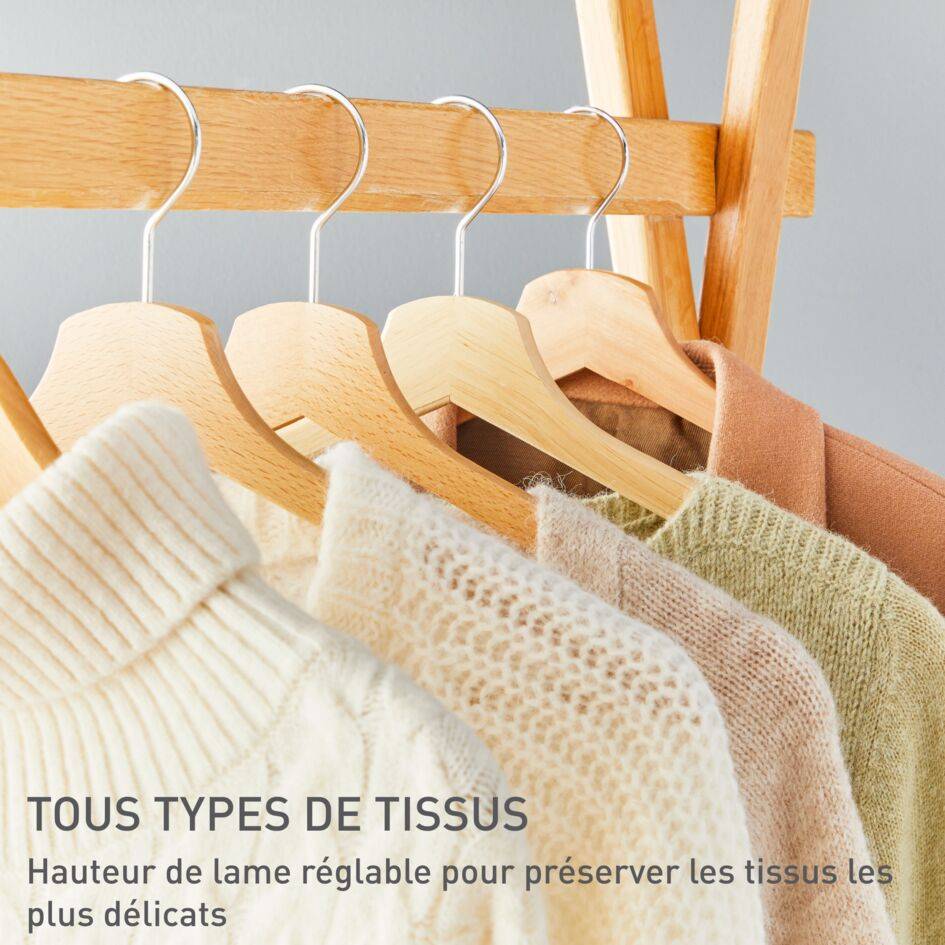 Rasoir anti-peluches rechargeable, Grille en acier inoxydable, Calor