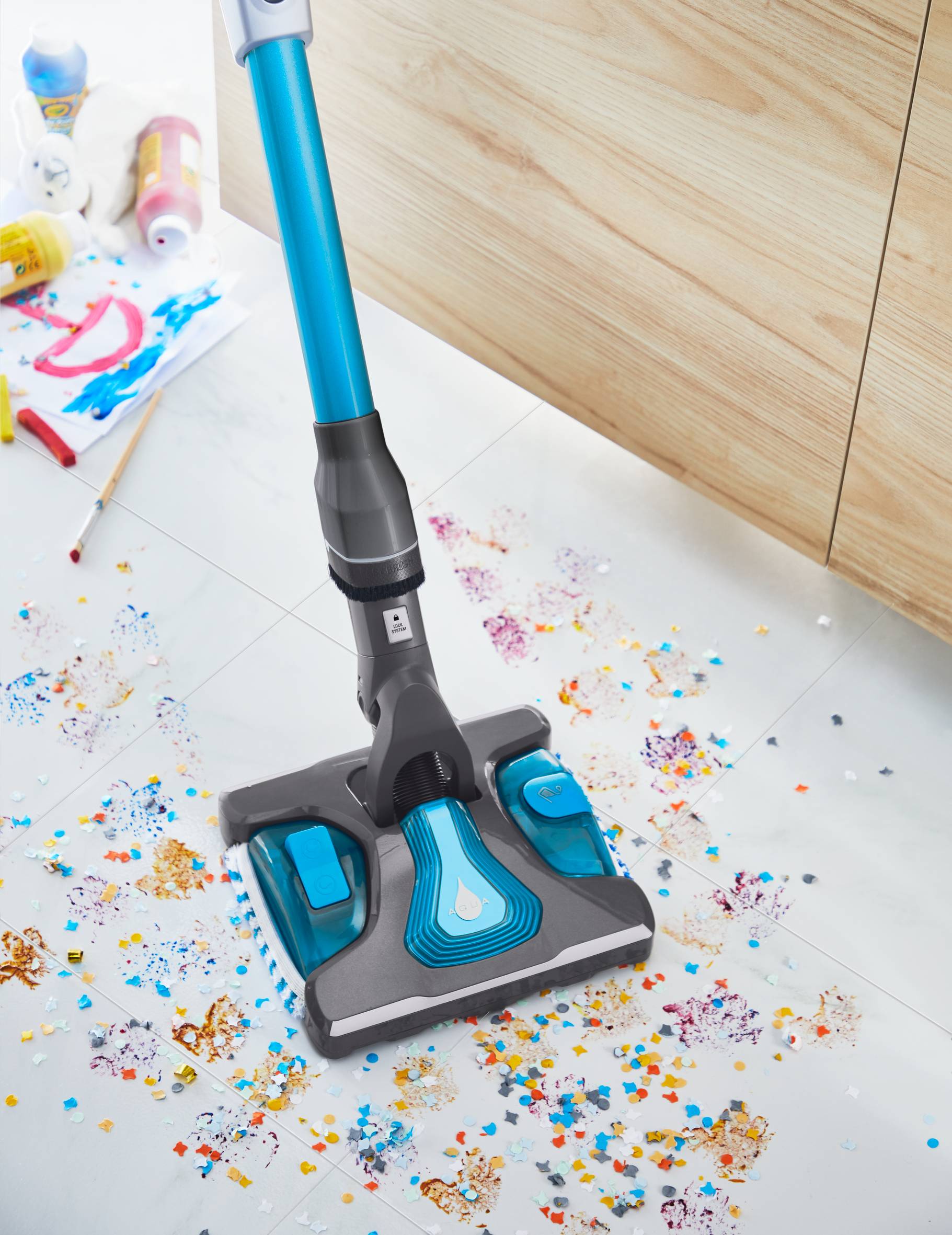 Brosse aspirateur Aqua Head et 2 lingettes ZR009500 pour AIR FORCE