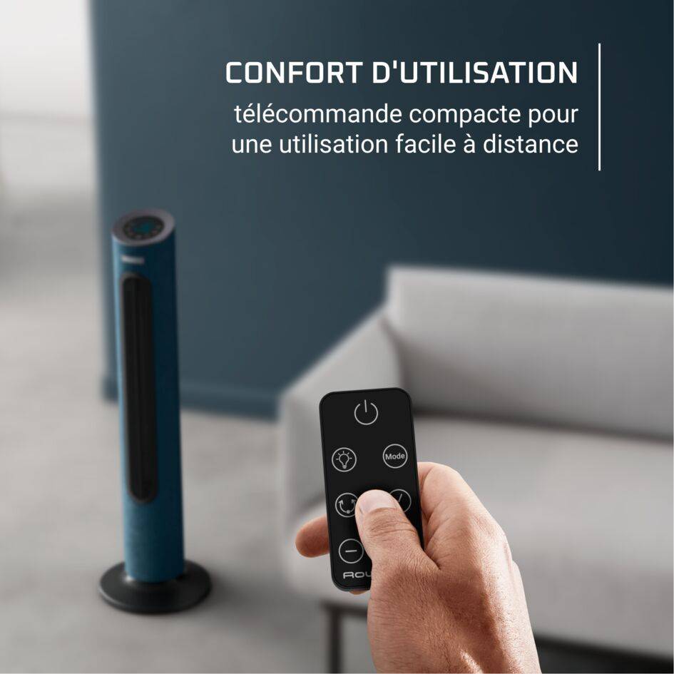 Eole Home Ventilateur colonne, Puissant, Silencieux, Ecoénergétique