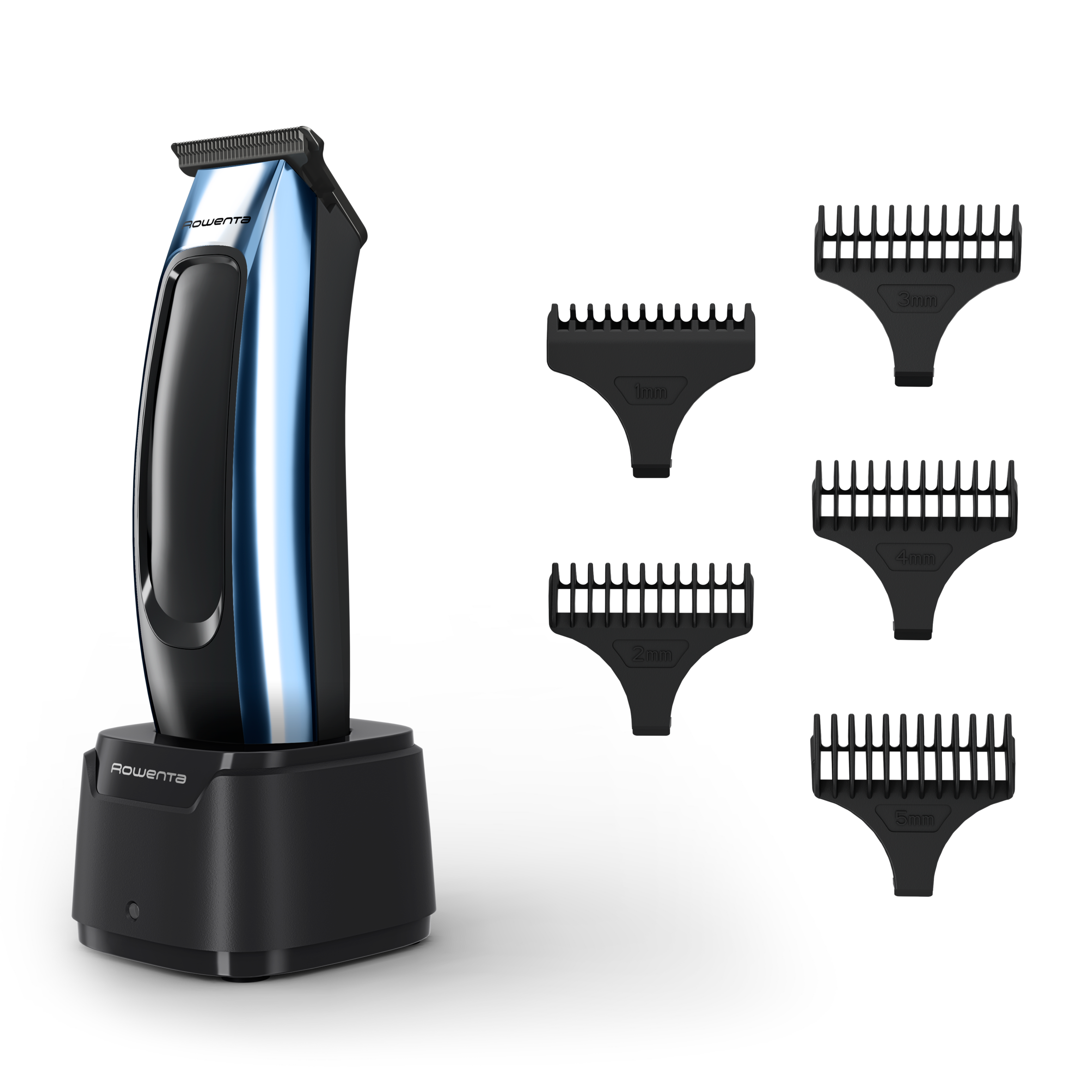 Barber Experience, Tondeuse de finition pour homme, Lame en T, Revêtement DLC