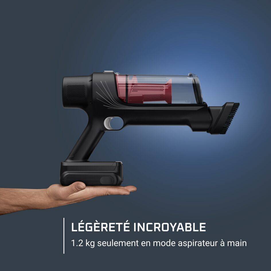 X-Pert 7.60, Aspirateur balai sans fil, 140W, Jusqu'à 45 min, Idéal poils d'animaux