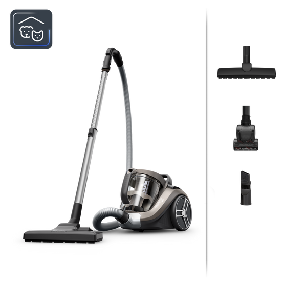 Compact Power Cyclonic XXL, Aspirateur sans sac, 900W, 2,5L