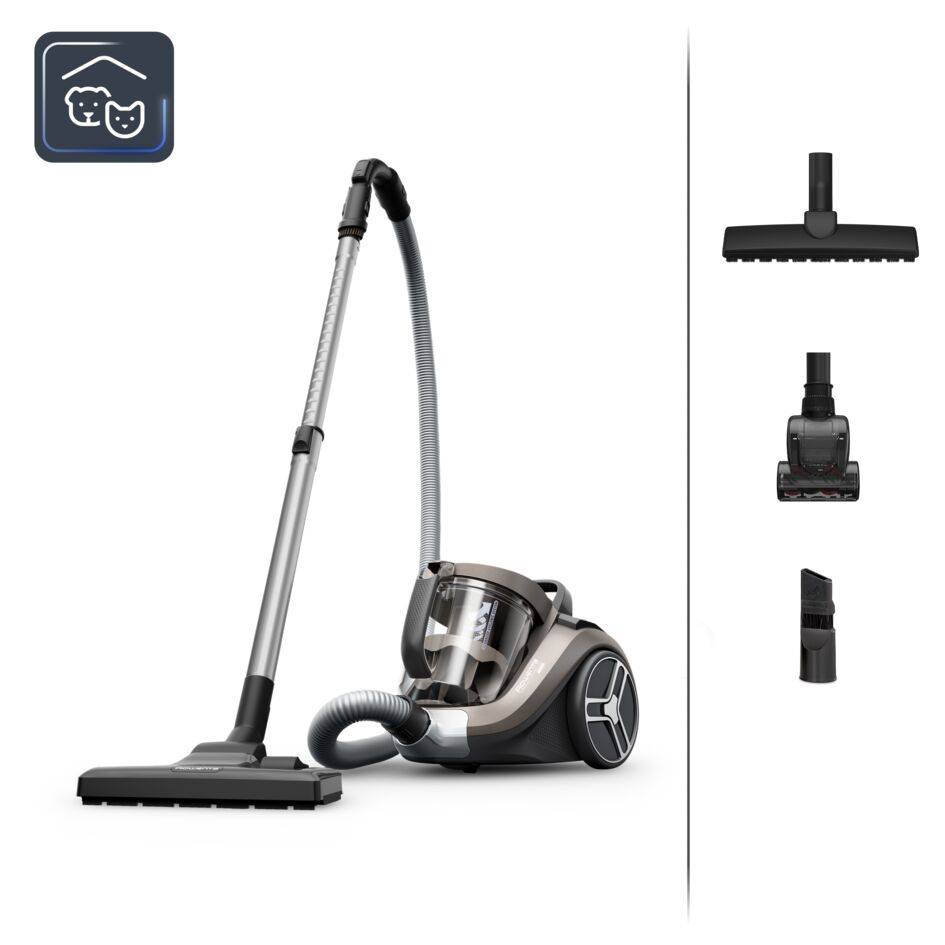 Compact Power Cyclonic XXL, Aspirateur sans sac, 900W, 2,5L