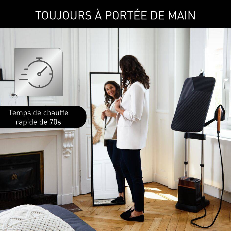 Ixeo Power, Défroissage et Repassage Tout-En-Un, Haute Pression, Calor