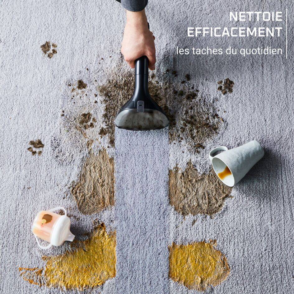 Clean It Compact, Détacheur, Nettoyeur de tapis, Résultats rapides, Design compact