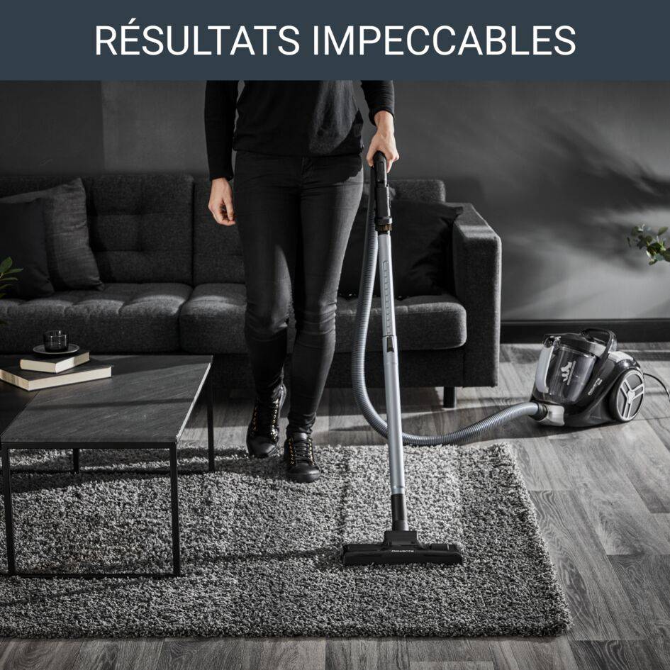 Compact Power Cyclonic XXL, Aspirateur sans sac, 550W, 2,5L