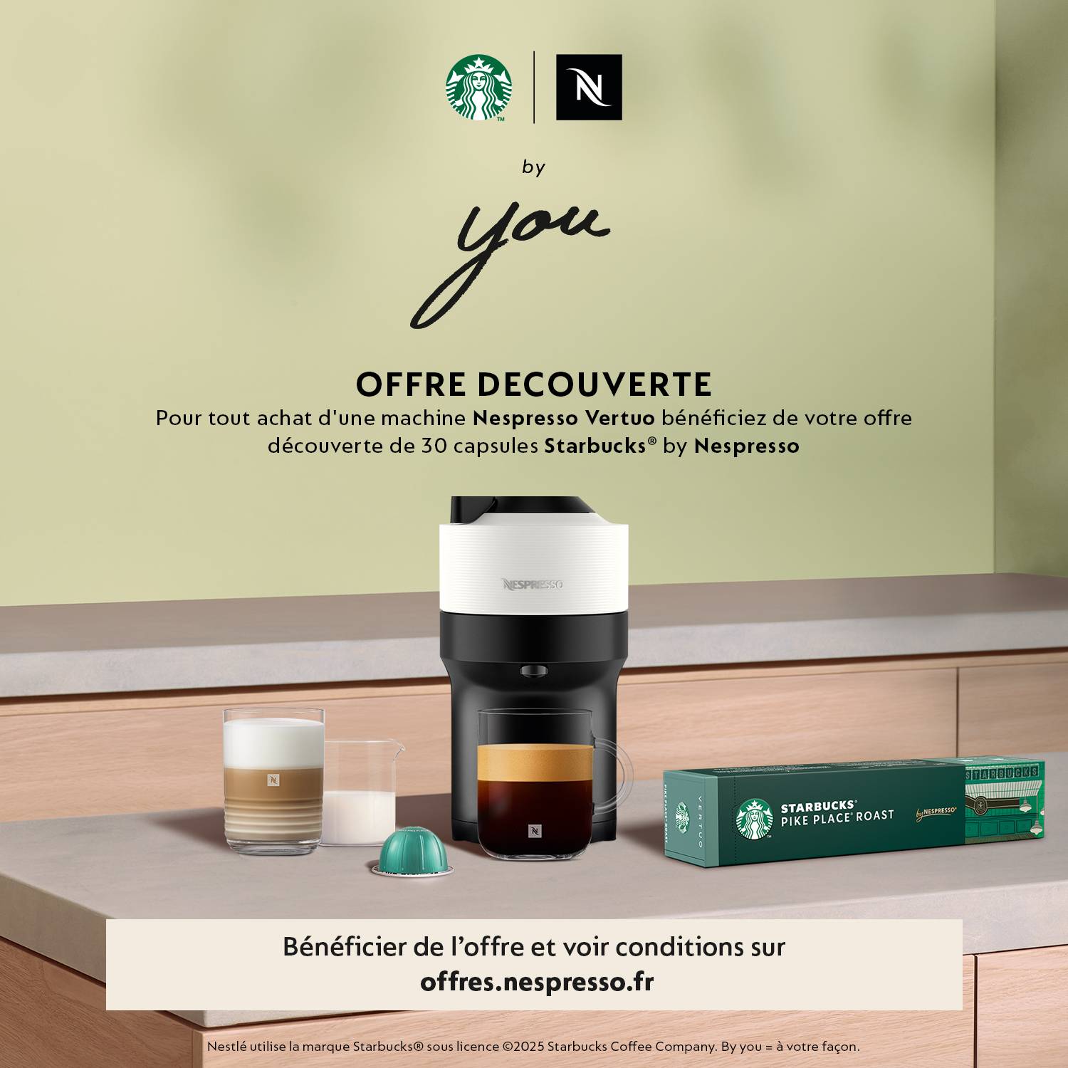 Nespresso VERTUO POP Blanche