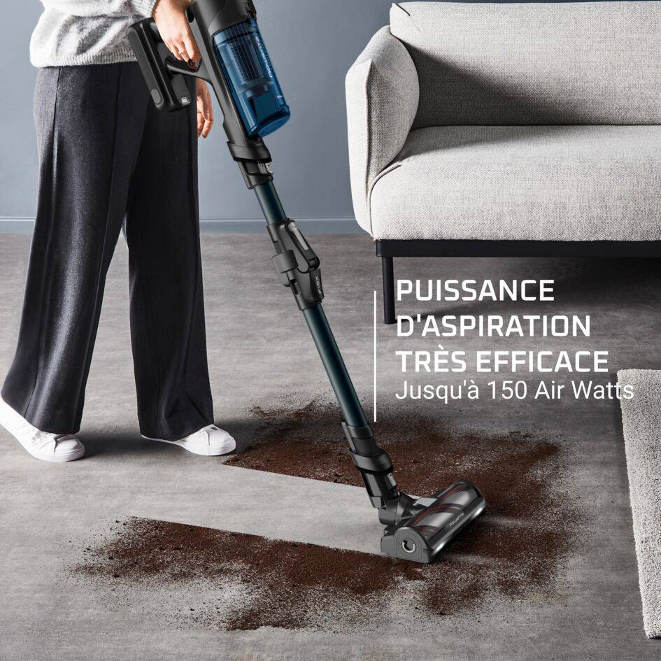 X-Force Flex 13.60, Aspirateur balai sans fil, 150 AW, 60 min, Tête aqua