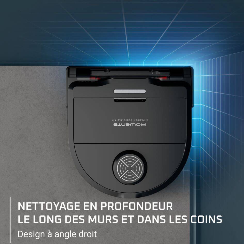 X-PLORER Serie 240 AI+, Aspirateur robot, Modèle Animal & Allergy, 8000 Pa