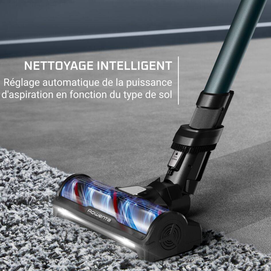 X-Force Flex 13.60, Aspirateur balai sans fil, 150 AW, 60 min, Tête aqua