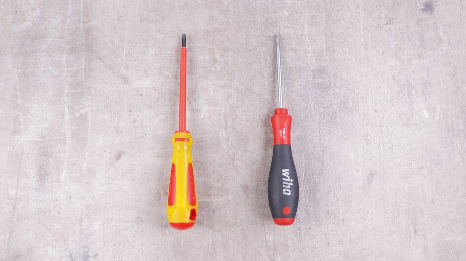 Tournevis plat et tournevis torx -Changer carte de commande X-Force Flex 11.60, 12.60, 14.60 ou 15.60