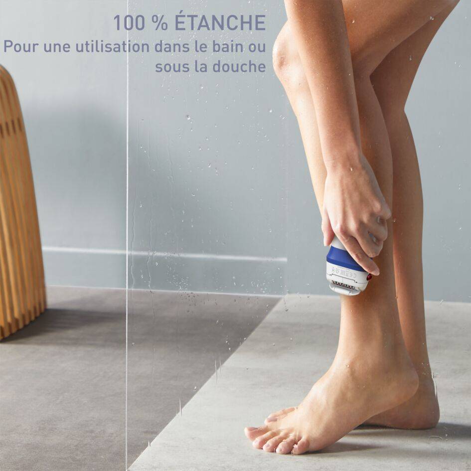 Skin Respect Épilateur, 100&nbsp;% étanche, Respecte la peau, Fabriqué en France