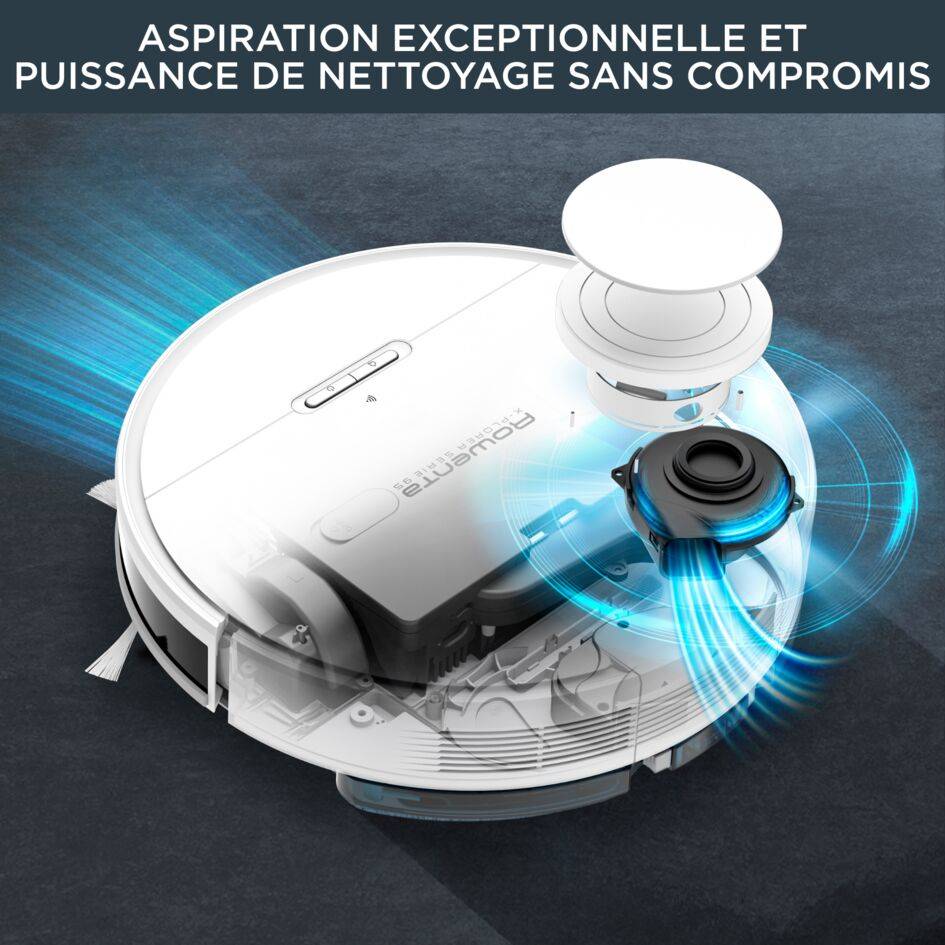 X-Plorer Série 95, Aspirateur robot, Navigation intelligente, 225min, Animaux