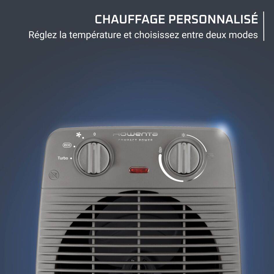 Compact Power, Chauffage d'appoint, Puissant, Compact