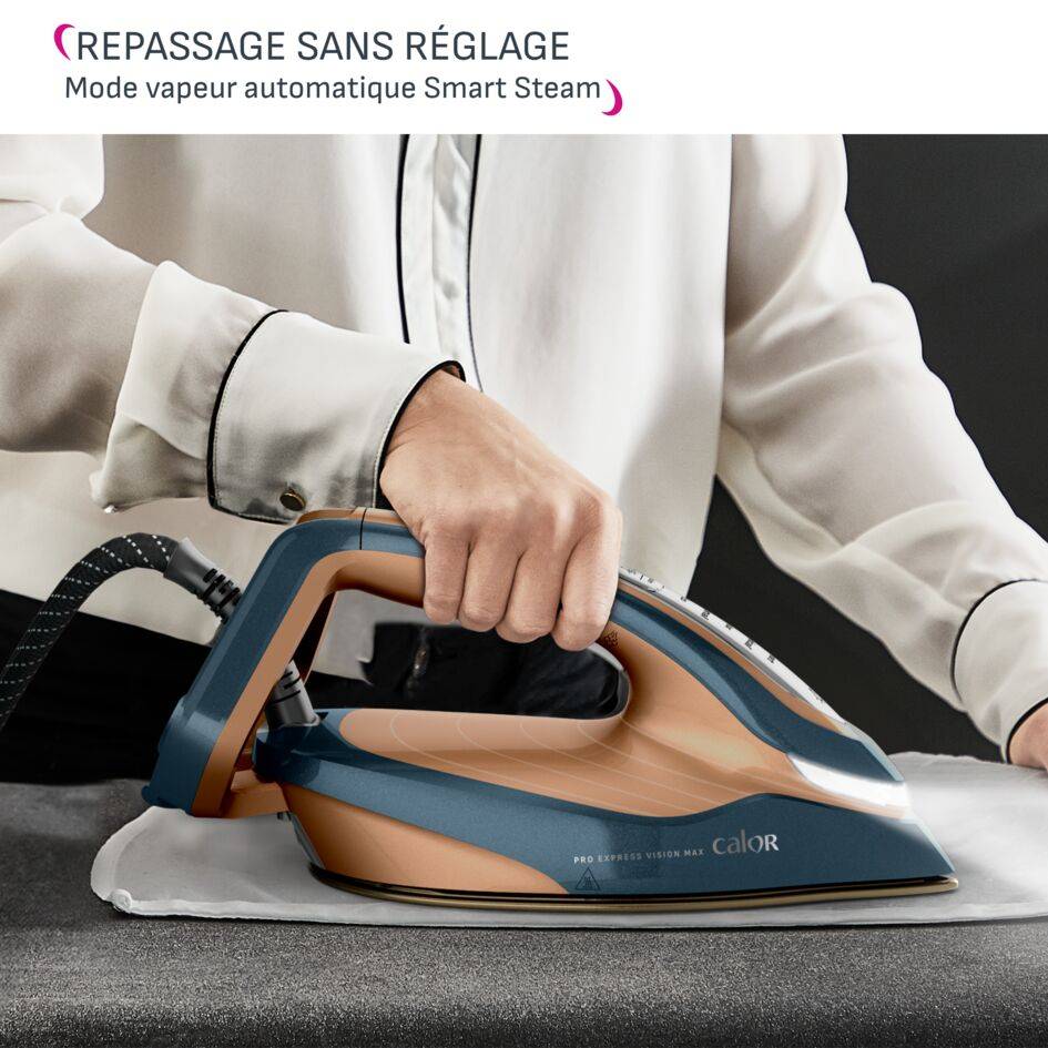 Pro Express Vision Max, Centrale vapeur Haute Pression, 9 bars, 215 g/min