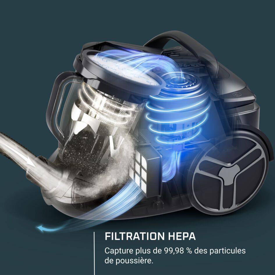 SILENCE FORCE CYCLONIC EFFITECH Modèle Parquet