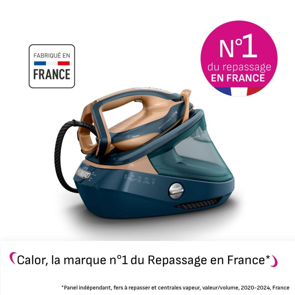 Pro Express Vision Max, Centrale vapeur Haute Pression, 9 bars, 215 g/min