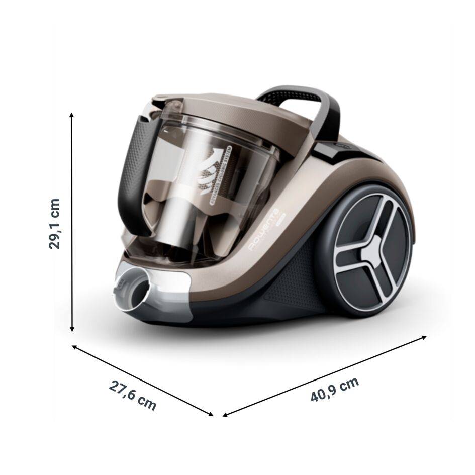 Compact Power Cyclonic XXL, Aspirateur sans sac, 900W, 2,5L