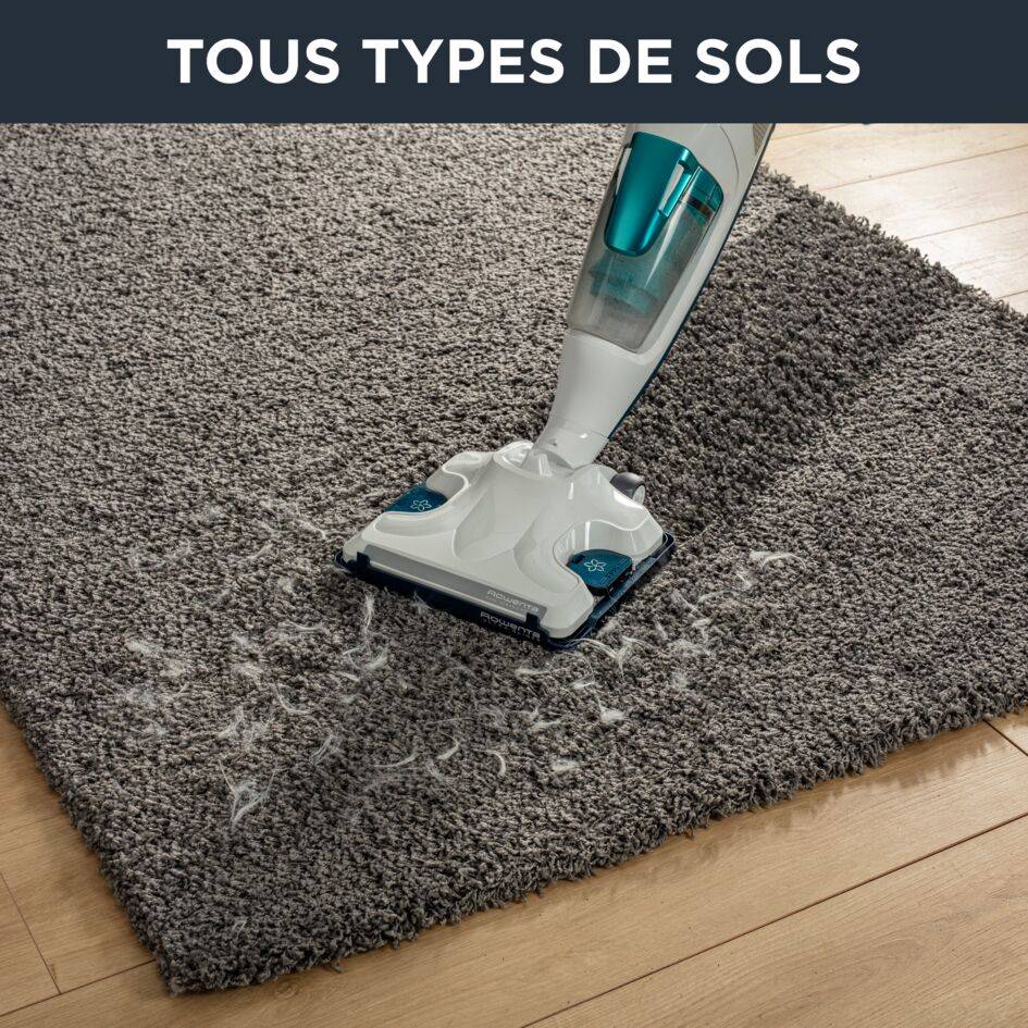 Clean & Steam Revolution, Nettoyeur Vapeur, 2en1, Tous Types de Sols, Diffuseur