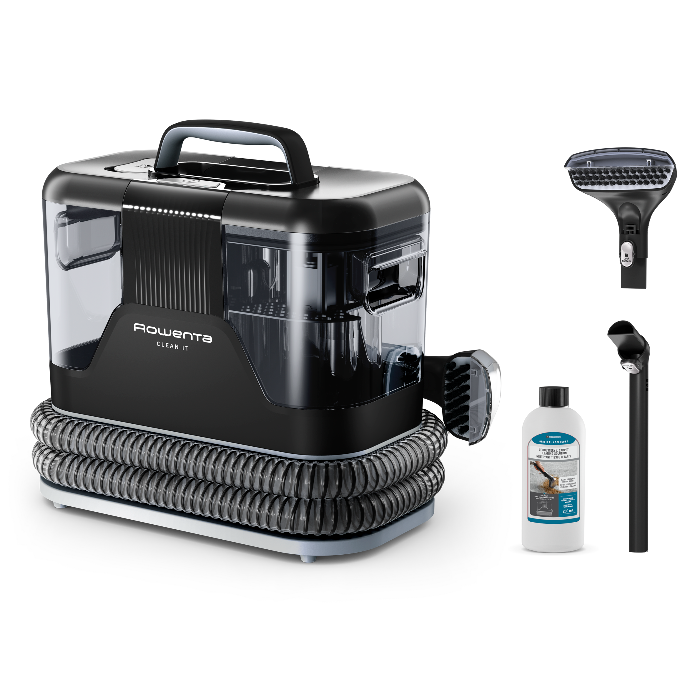 Clean It, Shampouineuse textile, Détacheur nettoyeur efficace contre les taches