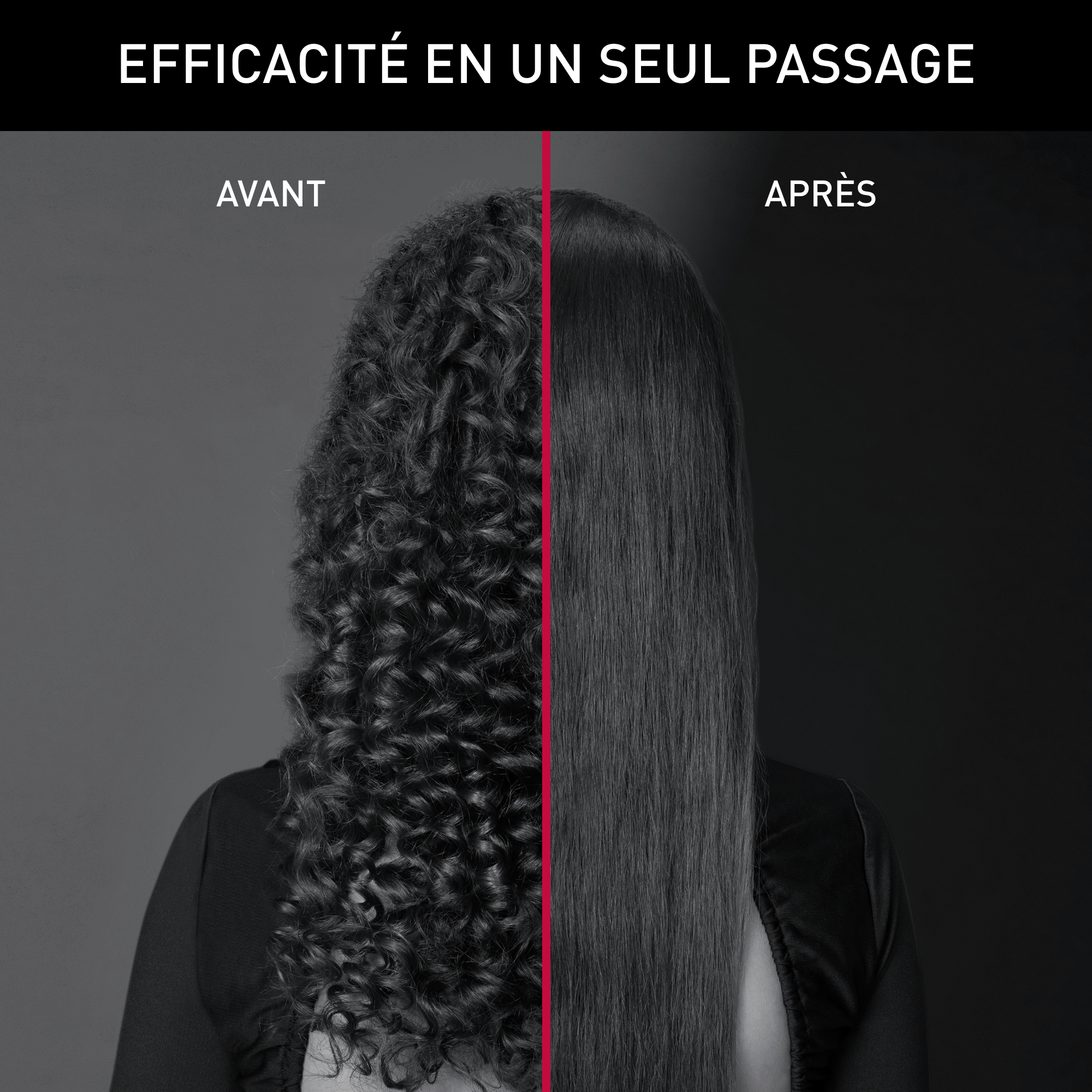 K/ Pro Stylist, Lisseur, Peigne professionnel intégré, 2en1,Calor x Karl Lagerfeld