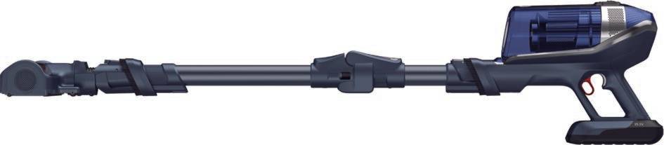 X-Force Flex 11.60, Aspirateur balai sans fil, 130 AW, 45 min, Flex, Aqua - RECONDITIONNÉ