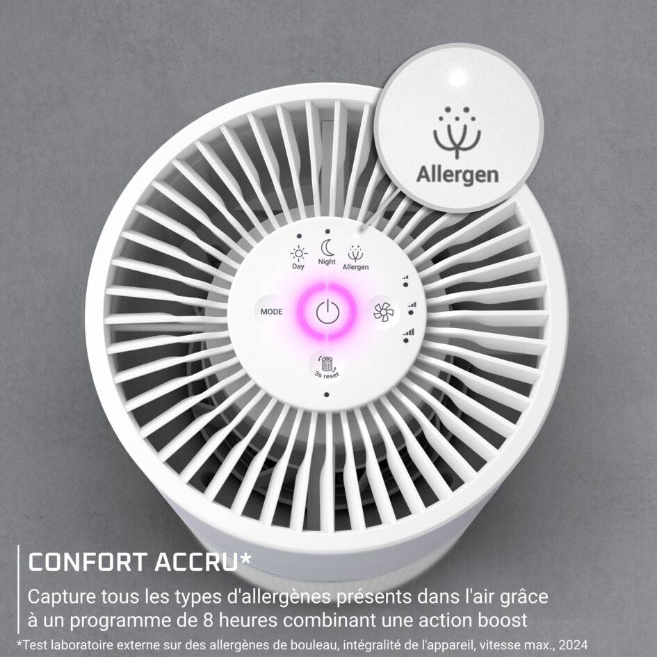 Pure Air Compact, Purificateur d'air intérieur, Purification de l'air très efficace
